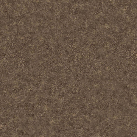 Seabrook Roma Leather Brown Wallpaper