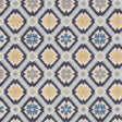 Schumacher Savonnerie Tapestry Blue Fabric