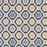 Schumacher Savonnerie Tapestry Blue Fabric