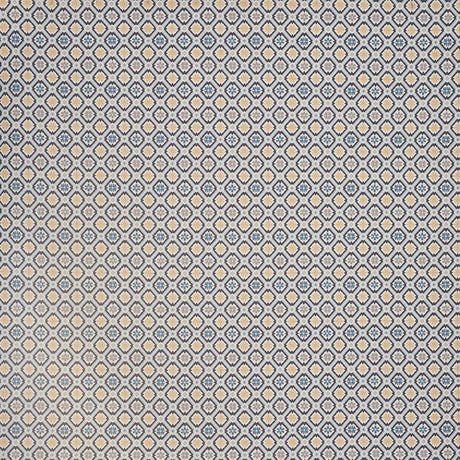 Schumacher Savonnerie Tapestry Blue Fabric