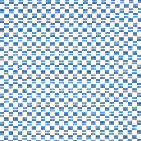 Schumacher Elkhart Blue Fabric