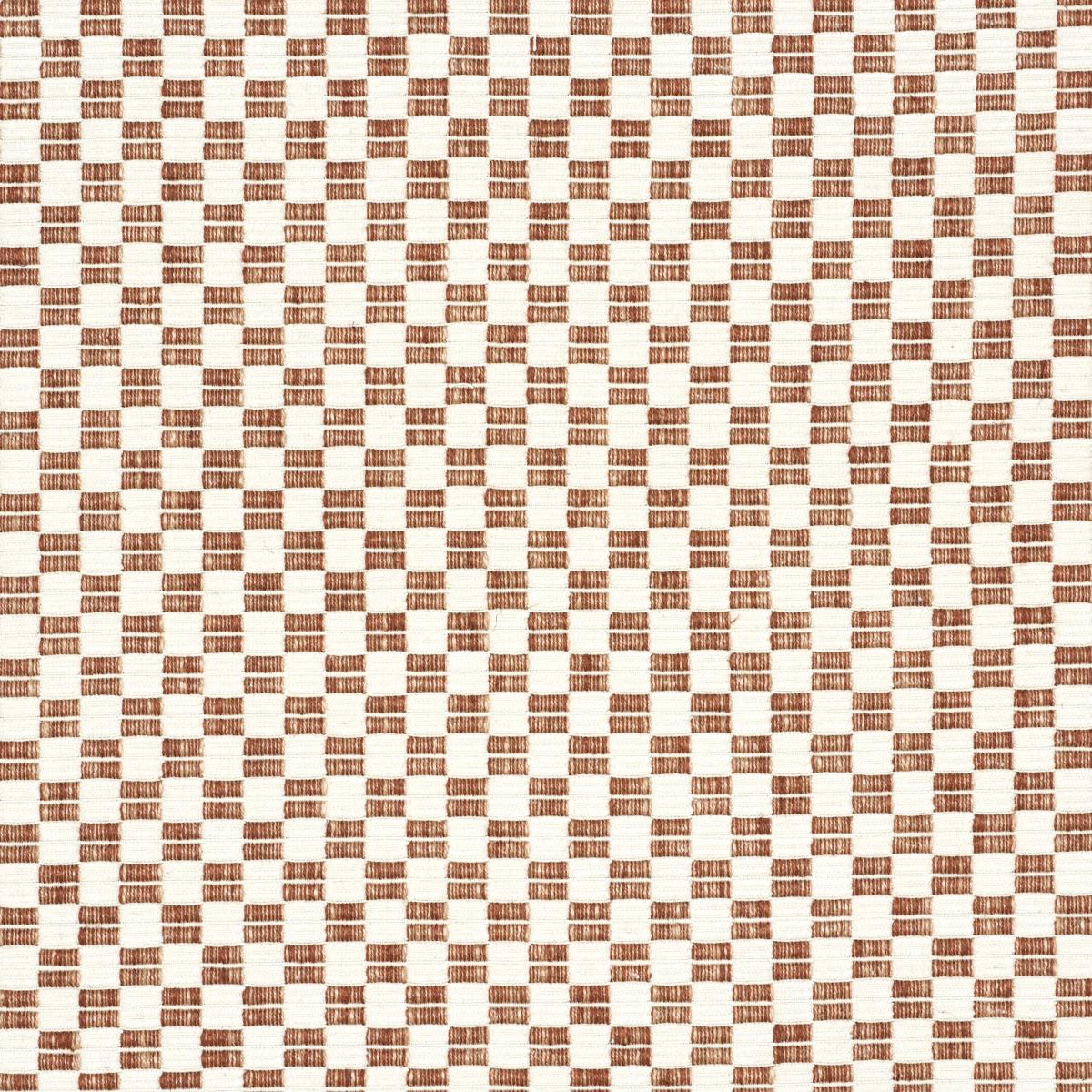 Schumacher Elkhart Brown Fabric