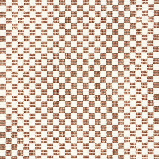 Schumacher Elkhart Brown Fabric