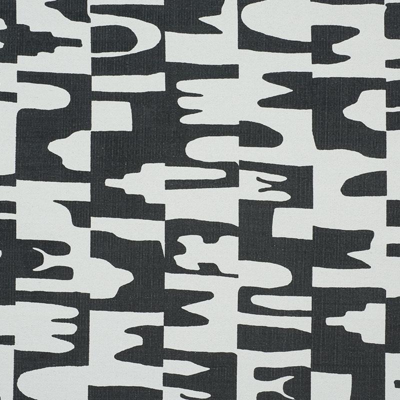 Schumacher Copp Black Fabric