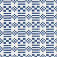 Schumacher Wilson Embroidery Indigo Fabric