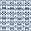 Schumacher Wilson Embroidery Indigo Fabric