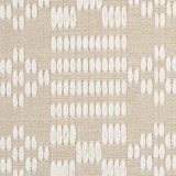 Schumacher Wilson Embroidery Sand Fabric