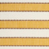 Schumacher Isolde Stripe Matelass Yellow Fabric