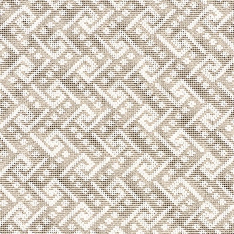 Schumacher Ionic Weave Dune Fabric