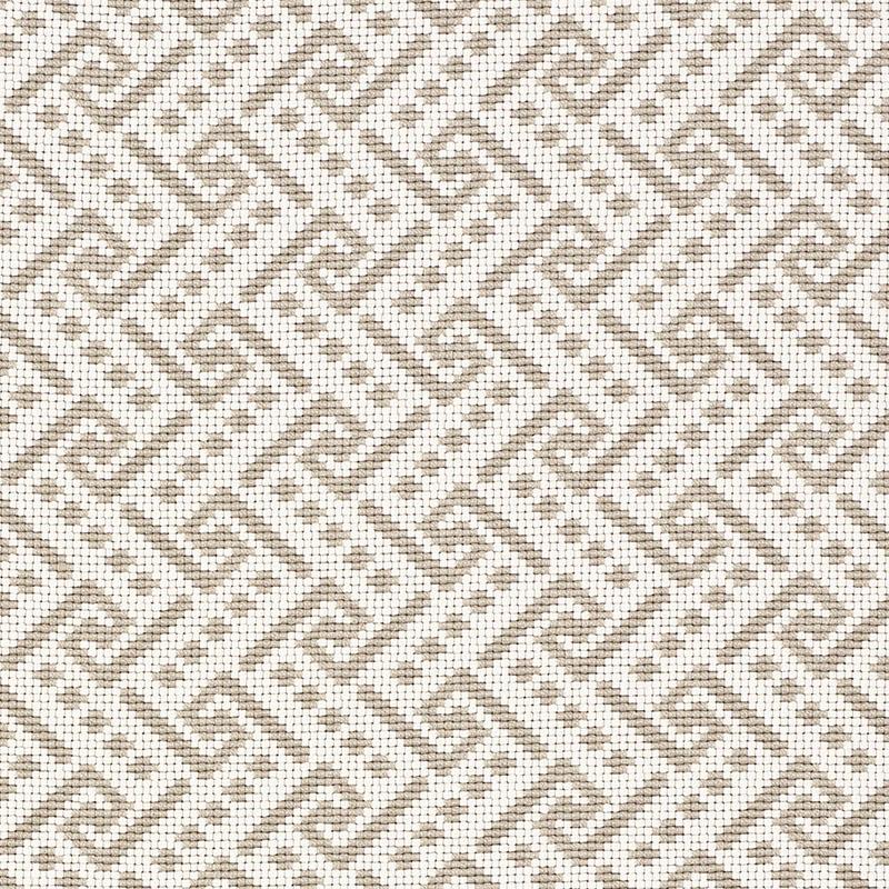 Schumacher Ionic Weave Dune Fabric
