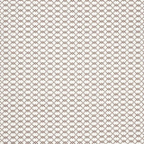 Schumacher Fretwork Flower Chestnut Fabric