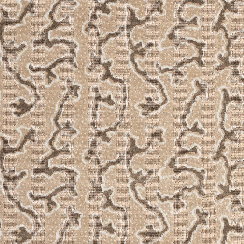 Schumacher Corail Velvet Champagne Fabric