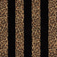 Schumacher Guepard Stripe Velvet Black Fabric