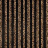 Schumacher Guepard Stripe Velvet Black Fabric