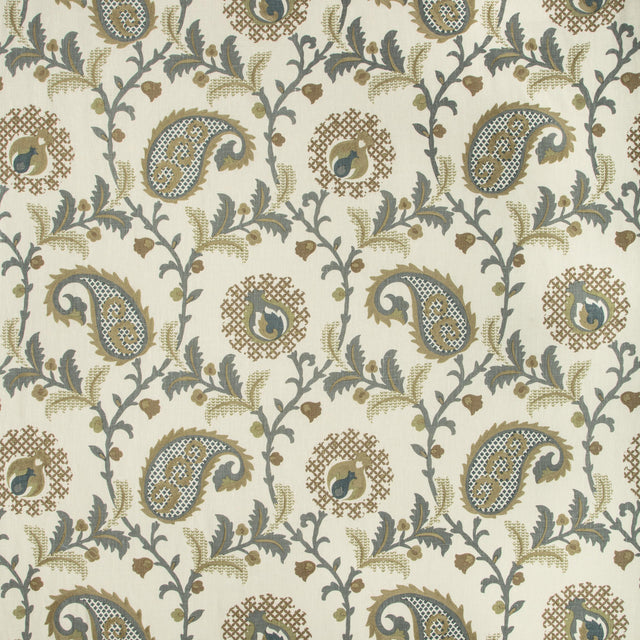 Kravet SAUDADE PAISLEY DRIED THYME Fabric