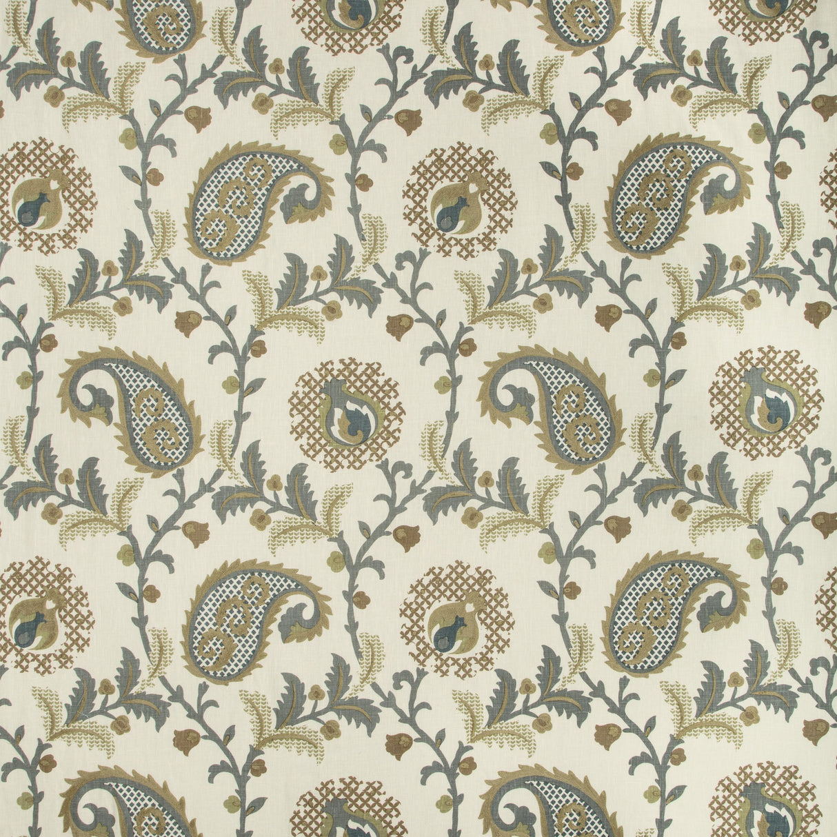 Kravet SAUDADE PAISLEY DRIED THYME Fabric