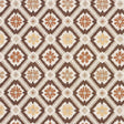 Schumacher Savonnerie Tapestry Brown Fabric