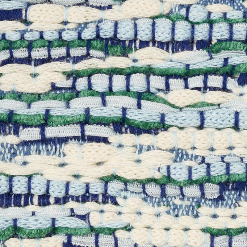 Schumacher Walker Blues Fabric