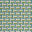 Schumacher Saxon Pingl Peacock Fabric