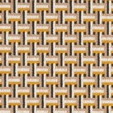Schumacher Saxon Pingl Ochre Fabric