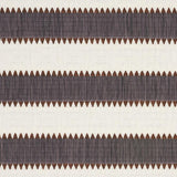 Schumacher Isolde Stripe Matelass Cinder Fabric