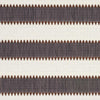 Schumacher Isolde Stripe Matelass Cinder Fabric