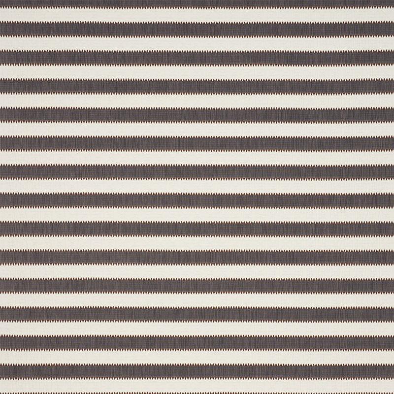 Schumacher Isolde Stripe Matelass Cinder Fabric