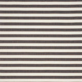 Schumacher Isolde Stripe Matelass Cinder Fabric