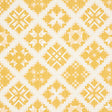 Schumacher Tristan Patchwork Yellow Fabric