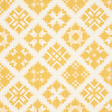 Schumacher Tristan Patchwork Yellow Fabric