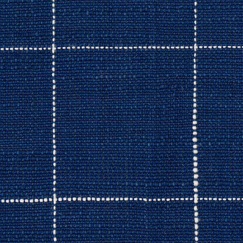 Schumacher Marietta Indigo Fabric