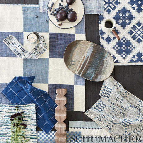Schumacher Marietta Brown Fabric
