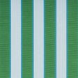 Schumacher Ribbon Stripe Emerald Fabric