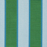 Schumacher Ribbon Stripe Emerald Fabric
