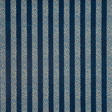 Schumacher Guepard Stripe Velvet Mediterranean Fabric