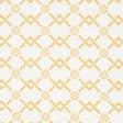 Schumacher Fretwork Flower Saffron Fabric