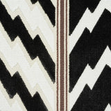 Schumacher Florentine Velvet Black Fabric