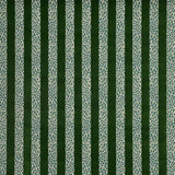 Schumacher Guepard Stripe Velvet Emerald Fabric