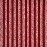 Schumacher Guepard Stripe Velvet Red Fabric