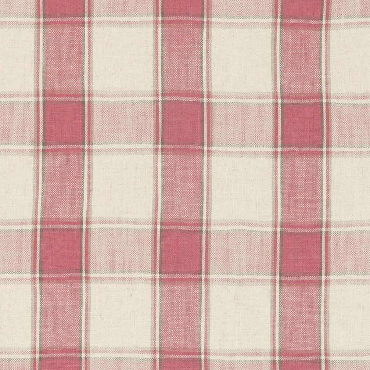 Clarke & Clarke MONTROSE RASPBERRY Fabric