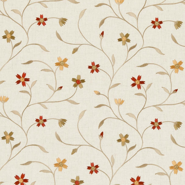 Clarke & Clarke MELLOR SPICE Drapery Fabric