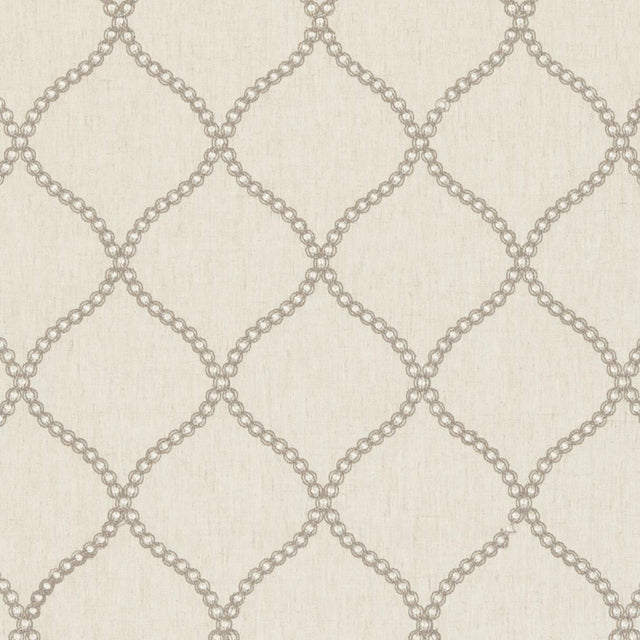 Clarke & Clarke SAWLEY NATURAL Drapery Fabric