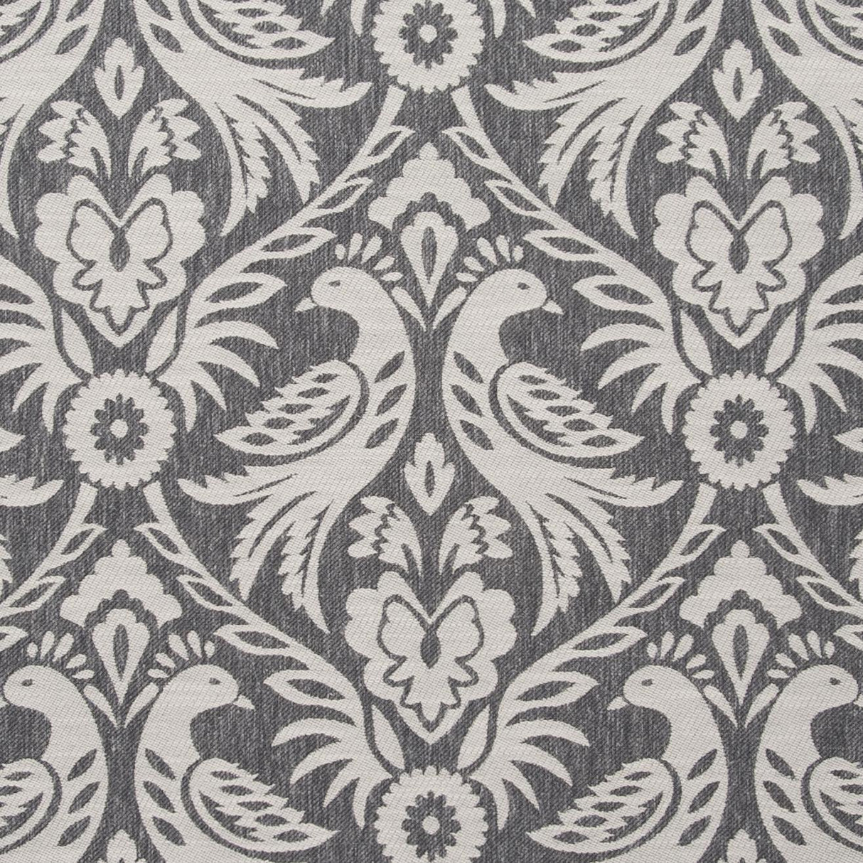 Clarke & Clarke HAREWOOD CHARCOAL Fabric