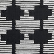 Clarke & Clarke BW1010 BLACK/WHITE Drapery Fabric