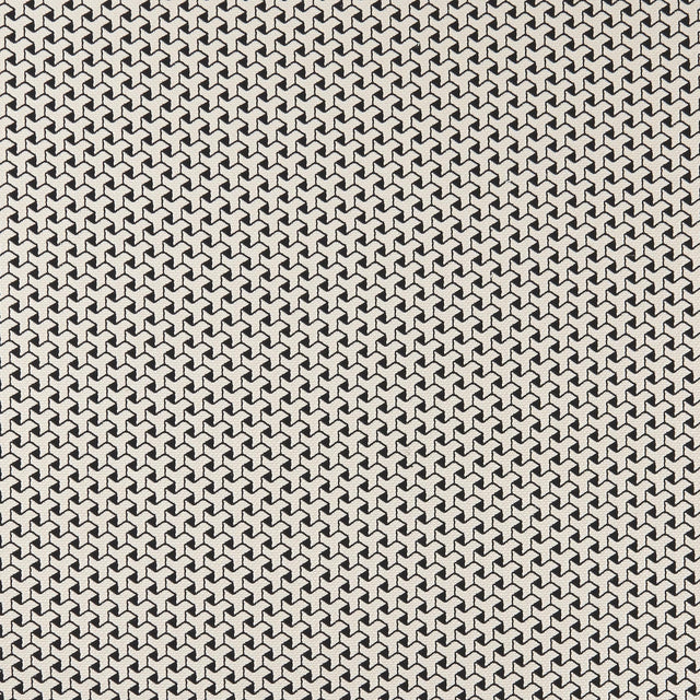 Clarke & Clarke BW1034 BLACK/WHITE Upholstery Fabric