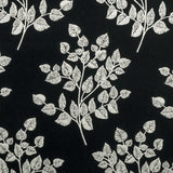 Clarke & Clarke BW1036 BLACK/WHITE Fabric