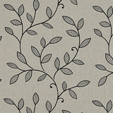 Clarke & Clarke HETTON CHARCOAL Drapery Fabric