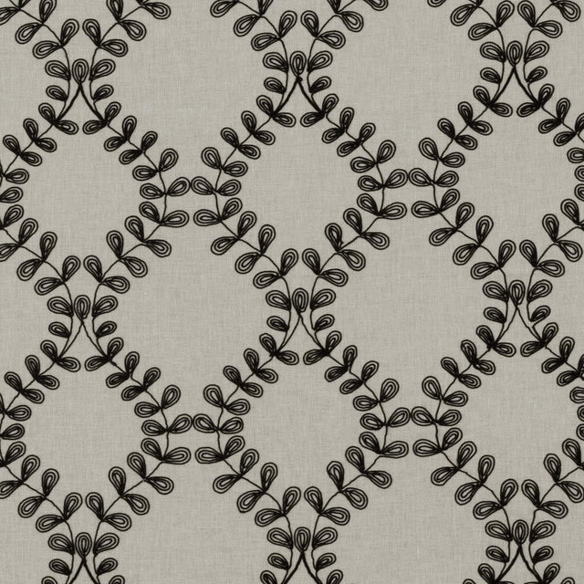Clarke & Clarke MALHAM CHARCOAL Drapery Fabric