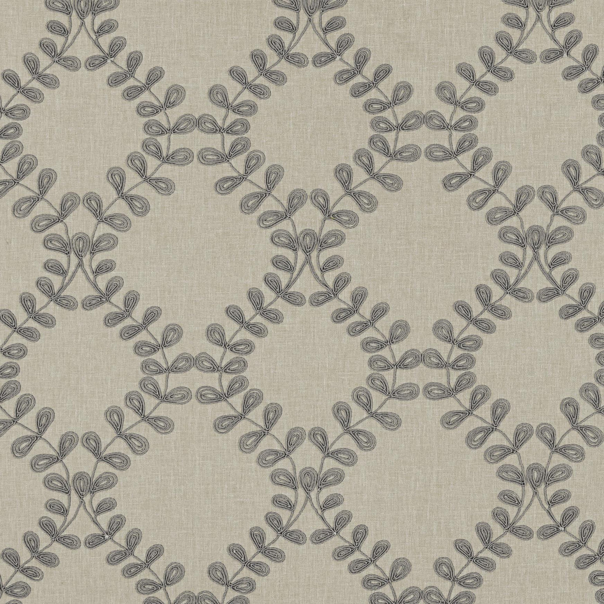 Clarke & Clarke MALHAM SMOKE Drapery Fabric