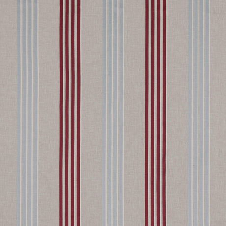 Clarke & Clarke WENSLEY RASPBERRY/DUCKEGG Fabric